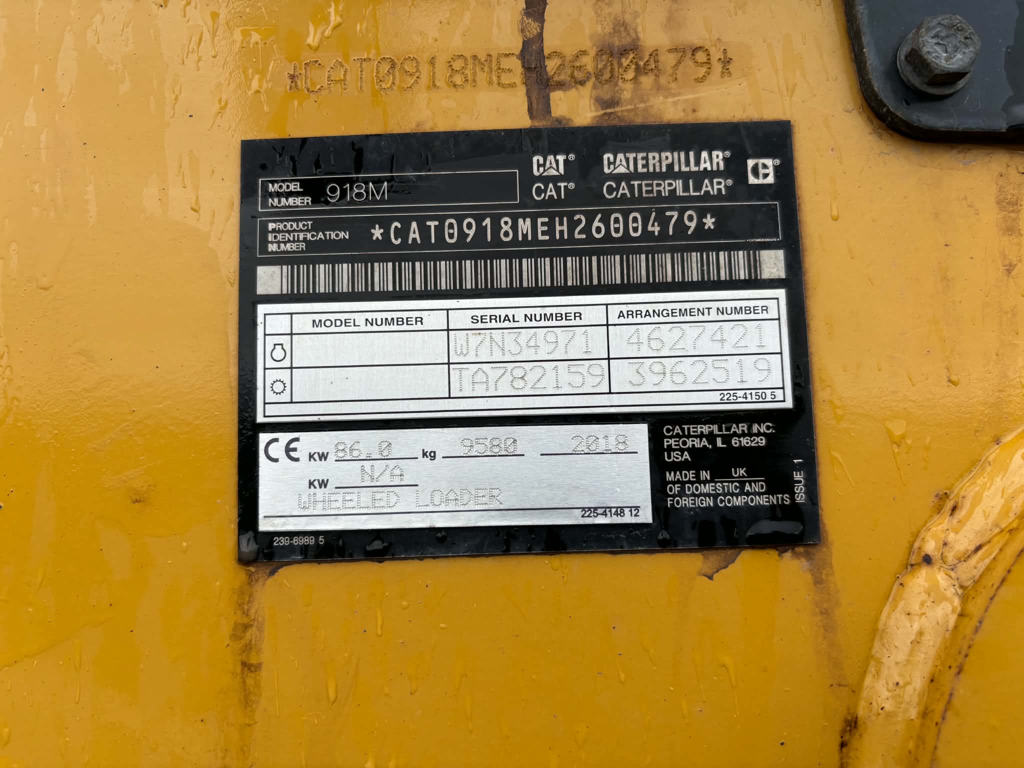 Caterpillar 918M Hjullaster (2018) – bilde 3 av 4