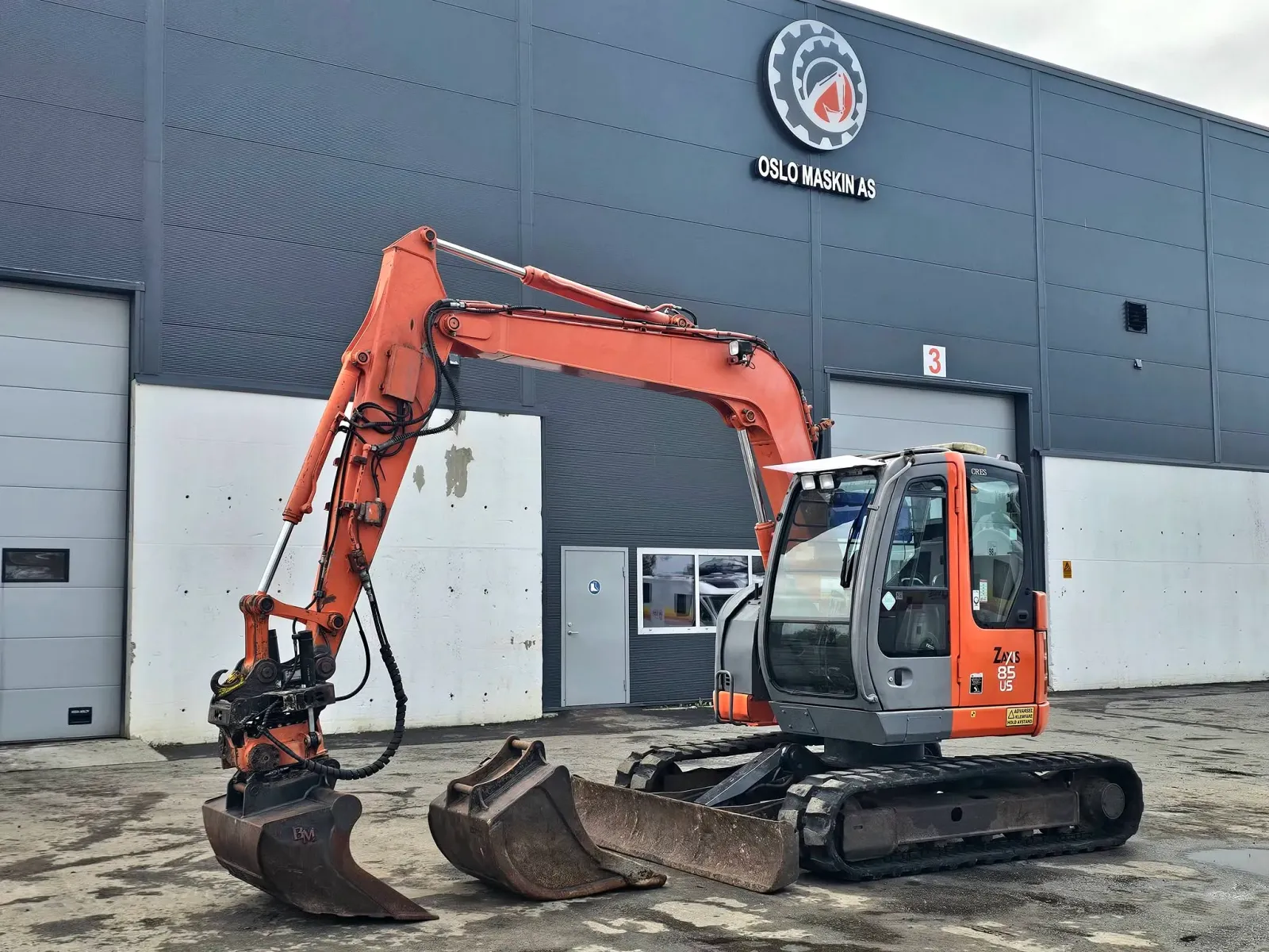 Hitachi ZX85US – Oslo – Gravemaskiner til salgs