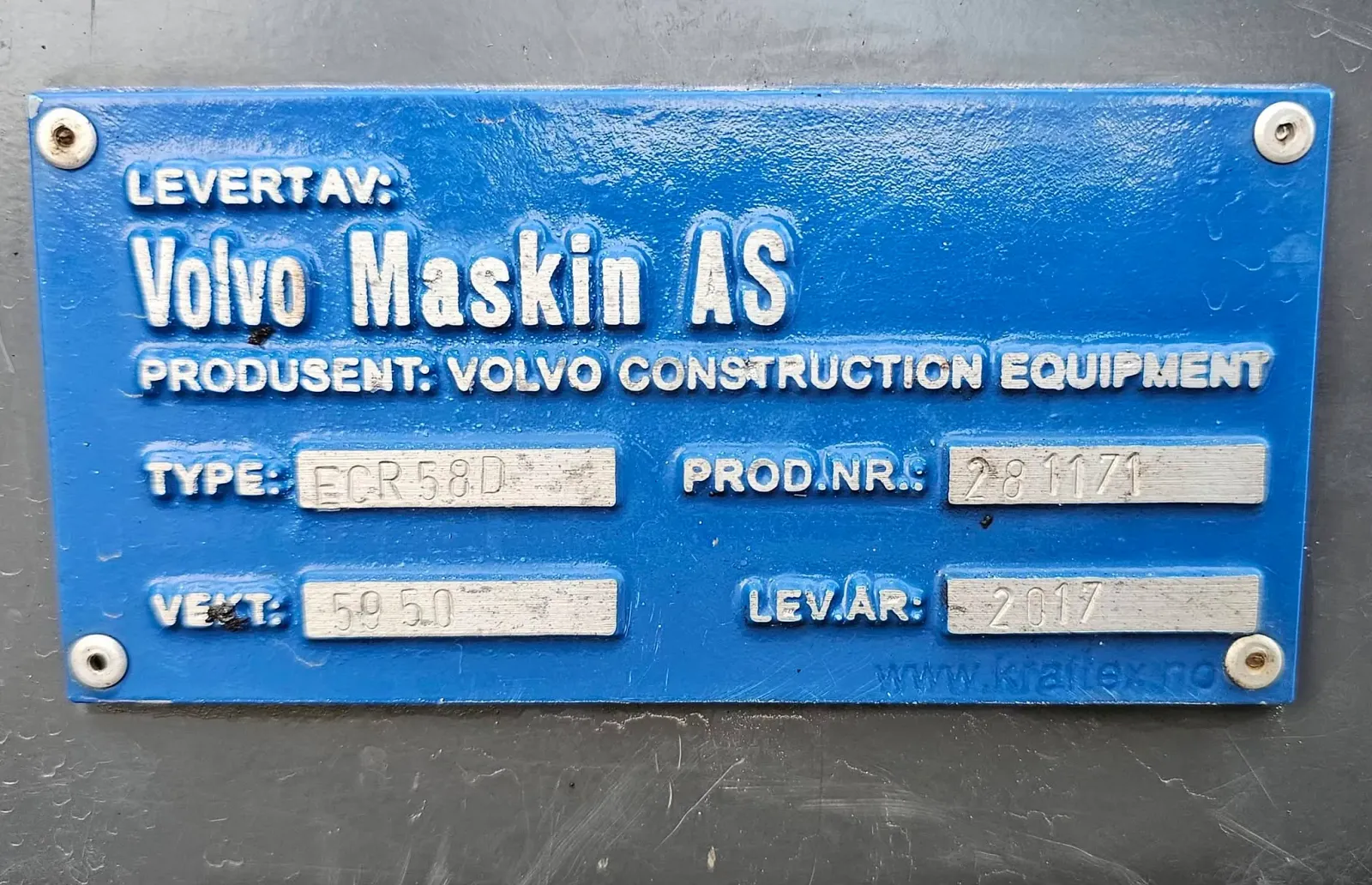 Volvo ECR58D – bilde 36 av 37