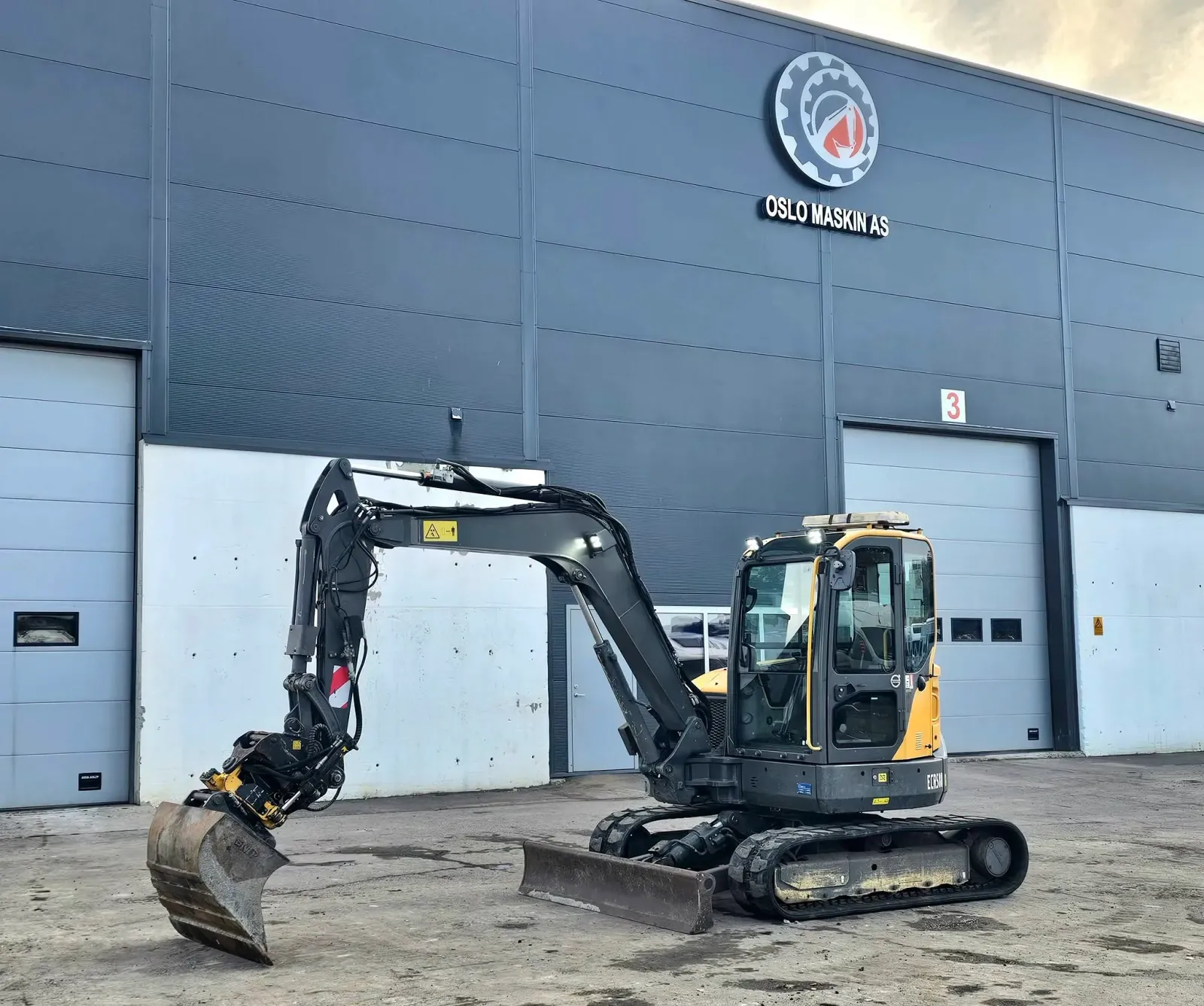 Volvo ECR58D – Oslo – Gravemaskiner til salgs