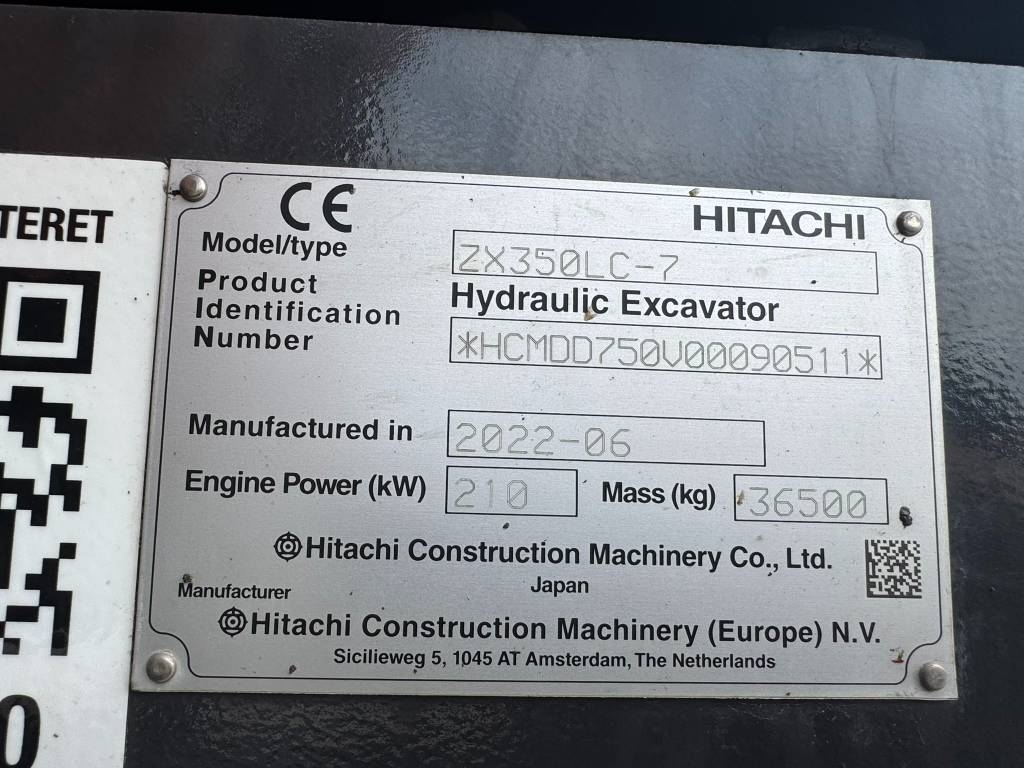 Hitachi ZX 350 LC-7 – bilde 14 av 17