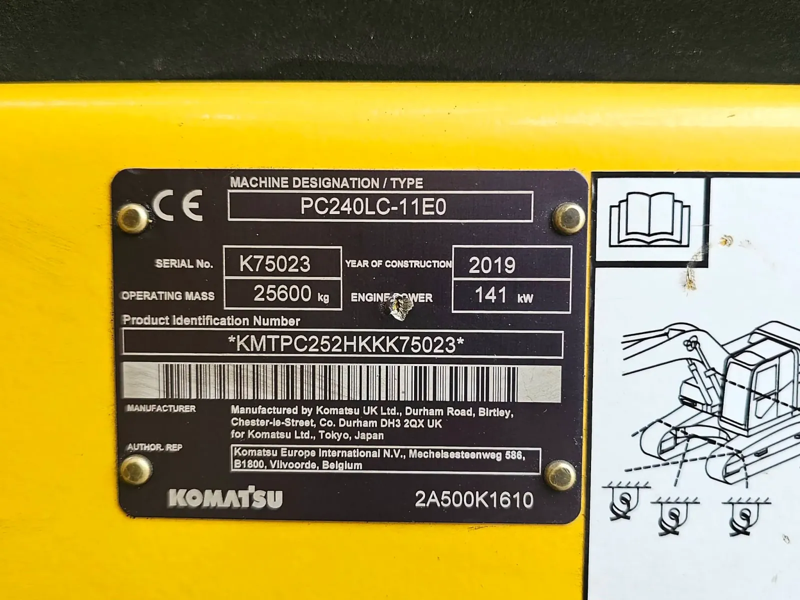 Komatsu PC240LC-11E0 – bilde 73 av 73