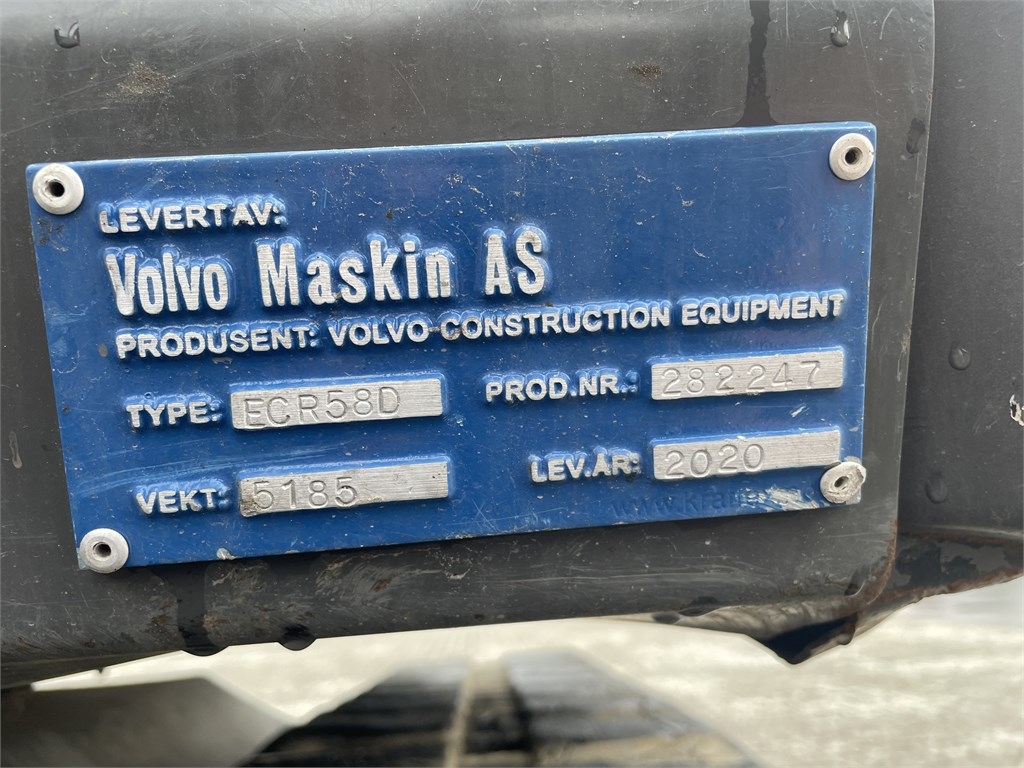 Volvo ECR 58 D – bilde 8
