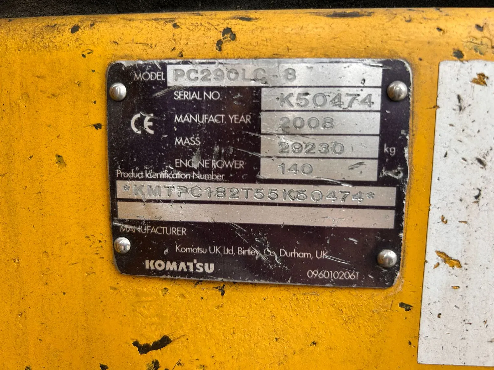 Komatsu PC290 LC-8 – bilde 41 av 41