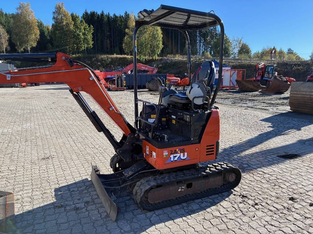Hitachi ZX 17 U-6 – Larvik – Gravemaskiner til salgs
