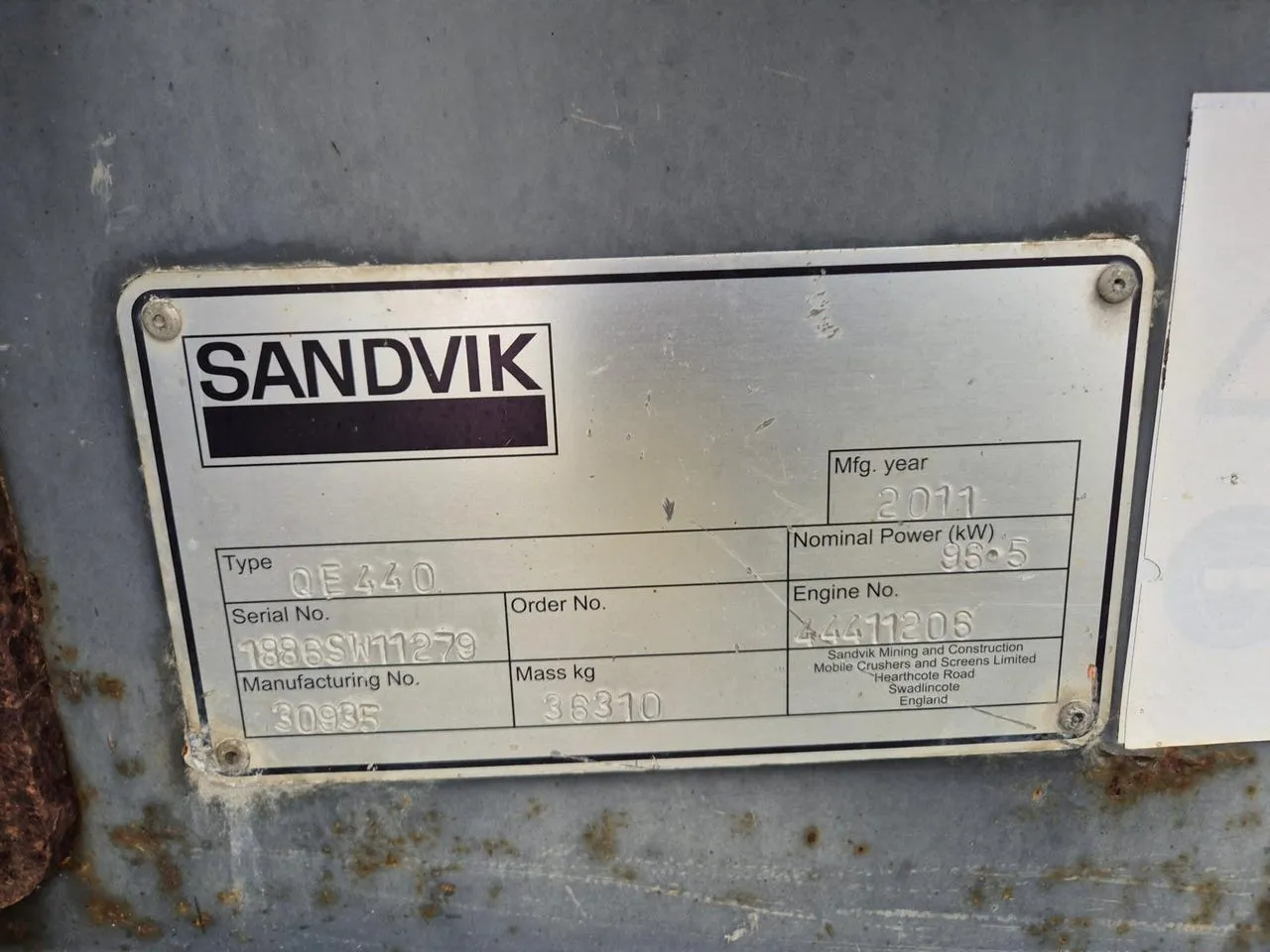 Sandvik QE440 – bilde 18 av 18