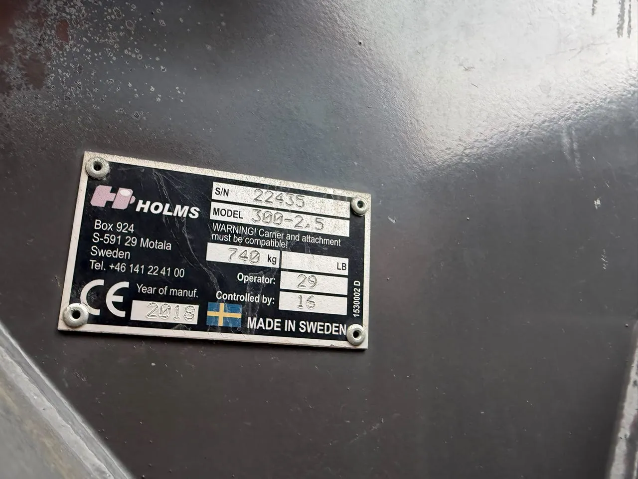Holms 300-2.5 – bilde 3 av 6
